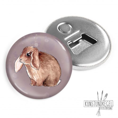 Button Hase 1