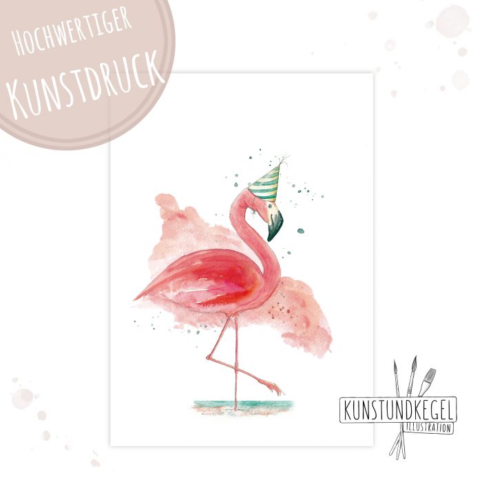 Kunstdrucke freisteller hochkant Flamingo Finja 1 1 scaled